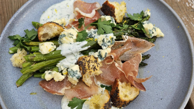 Salade d'asperges au Fleuron